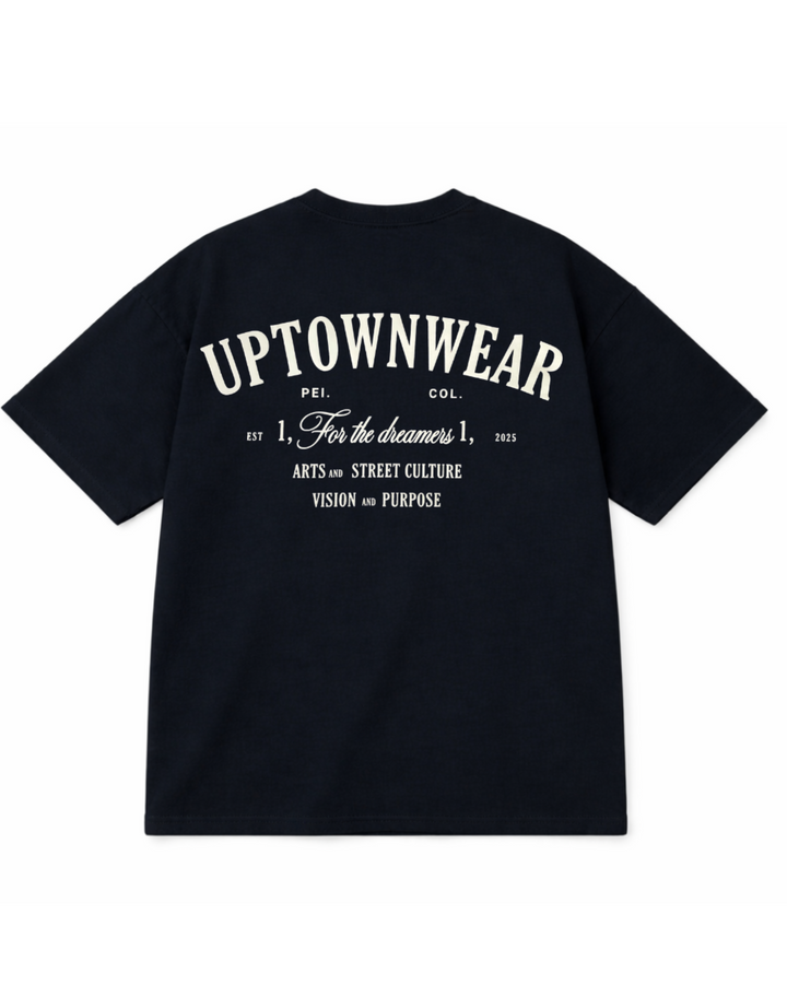 UPTOWN CLUB TSHIRT BLACK